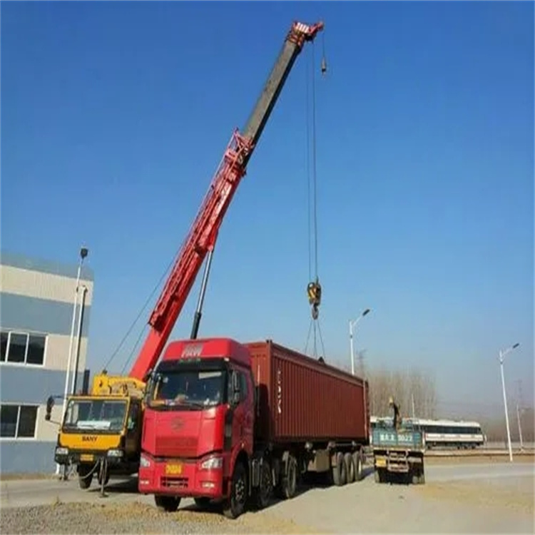 颍上县路灯高空安装如何选吊车？租赁费用、施工流程及安全规范全解析